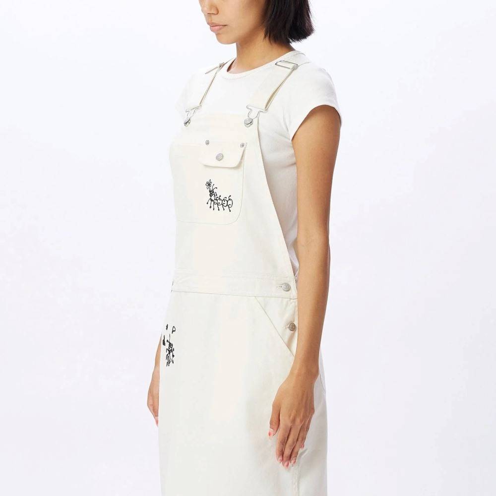 OBEY LACY OVERALL DRESS