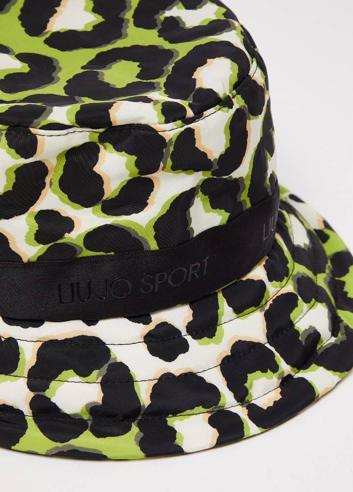 LIU JO ECO-FRIENDLY ANIMAL PRINT BUCKET HAT