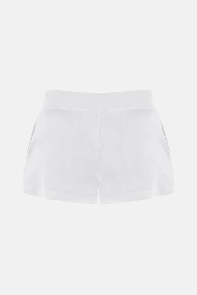 JUICY COUTURE EVE CLASSIC VELOUR TRACK SHORT