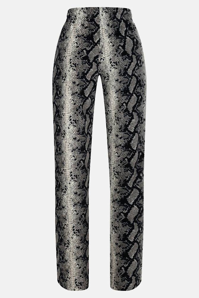 JUICY COUTURE TINA SNAKE PRINT TRACKPANT