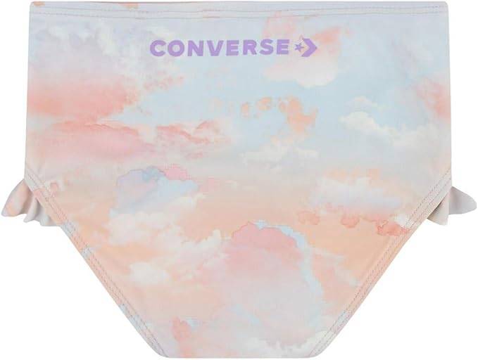 CONVERSE LITTLE GIRLS 2-PIECES RASH GUARDS