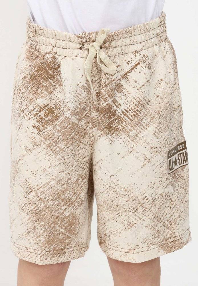 CONVERSE BOYS ALL OVER PRINT FRENCH TERRY SHORT