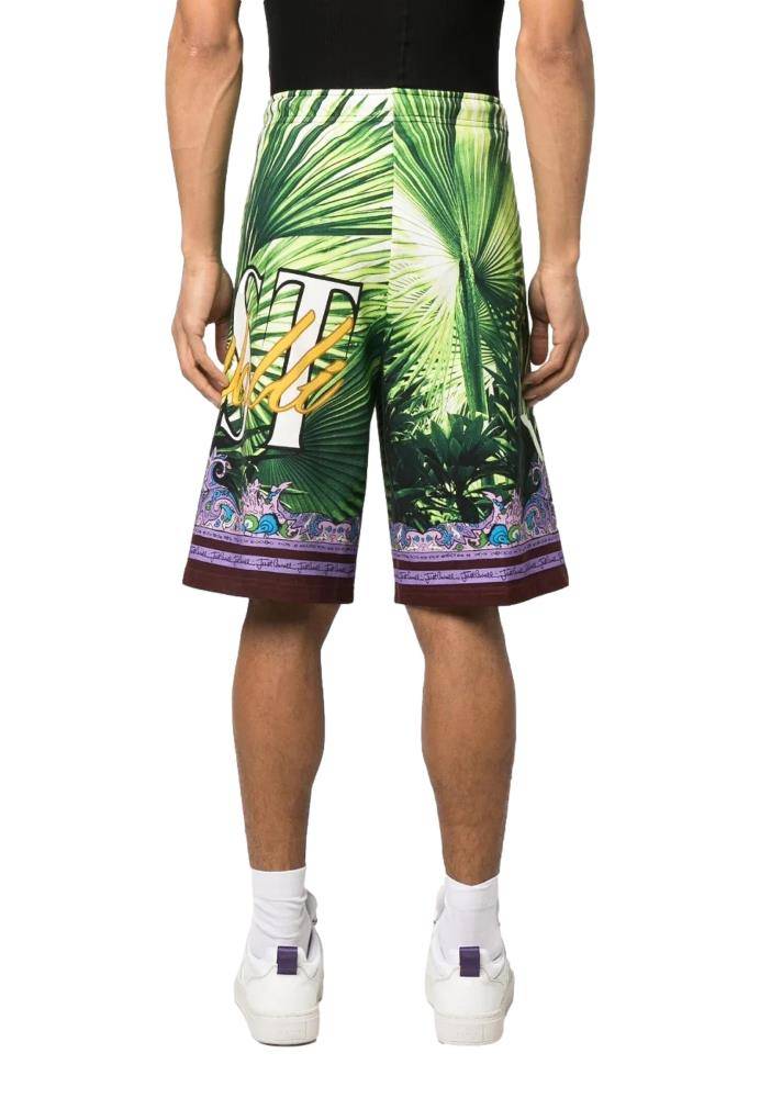 JUST CAVALLI EDEN GRAPHIC PRINT SHORT