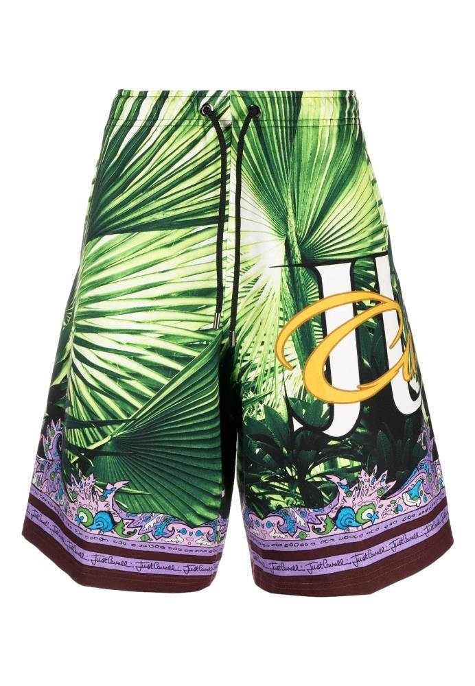 JUST CAVALLI EDEN GRAPHIC PRINT SHORT