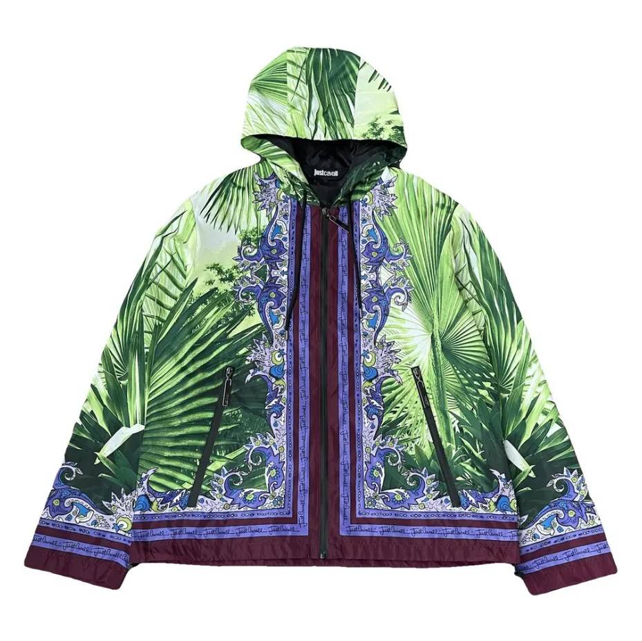 JUST CAVALLI EDEN PRINT OVERSHIRT