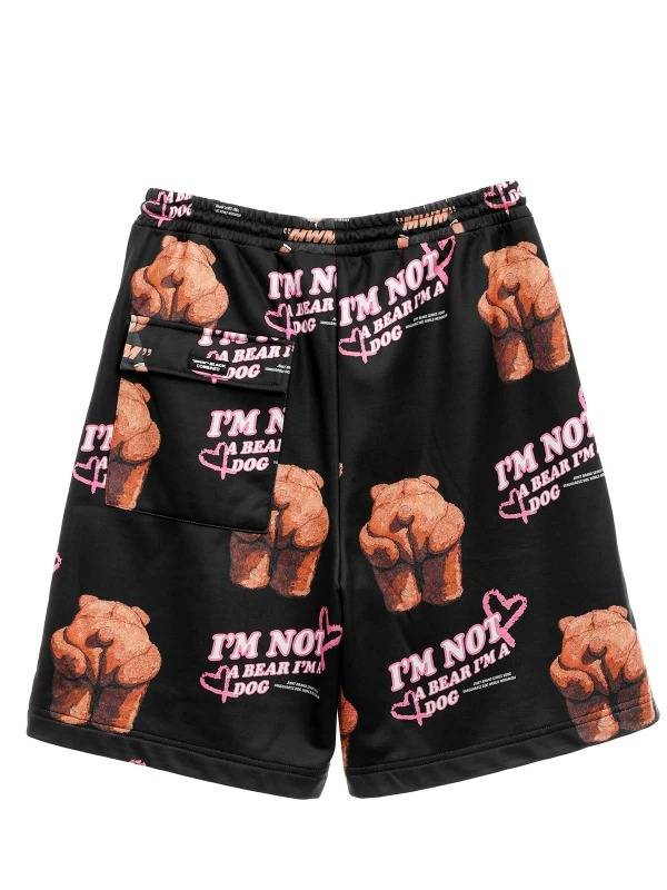 MWM AOP TEDDY SHORTS