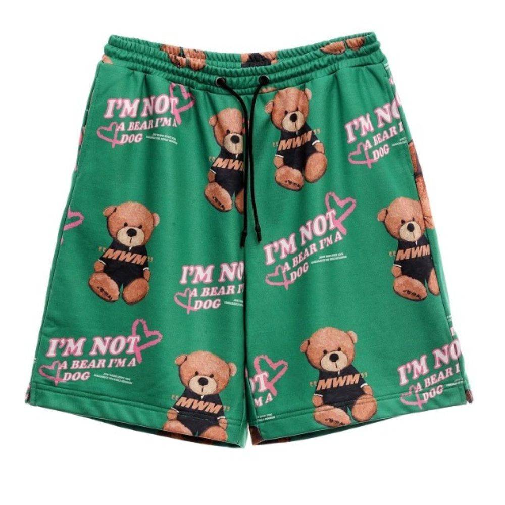 MWM AOP TEDDY SHORTS