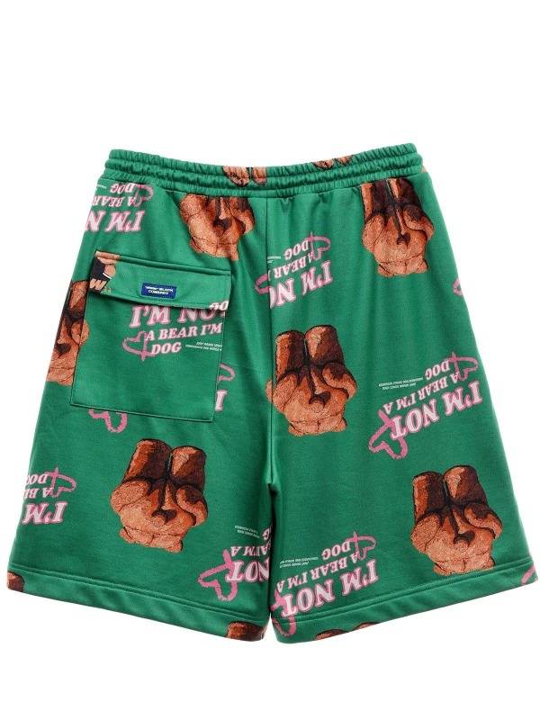 MWM AOP TEDDY SHORTS