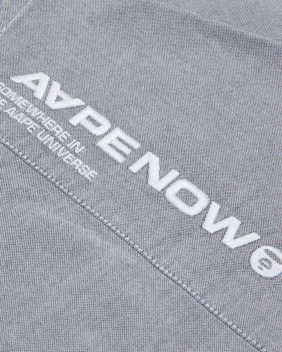 AAPE EMBROIDERED LOGO SHORT SLEEVE SHIRT LOOSE FIT