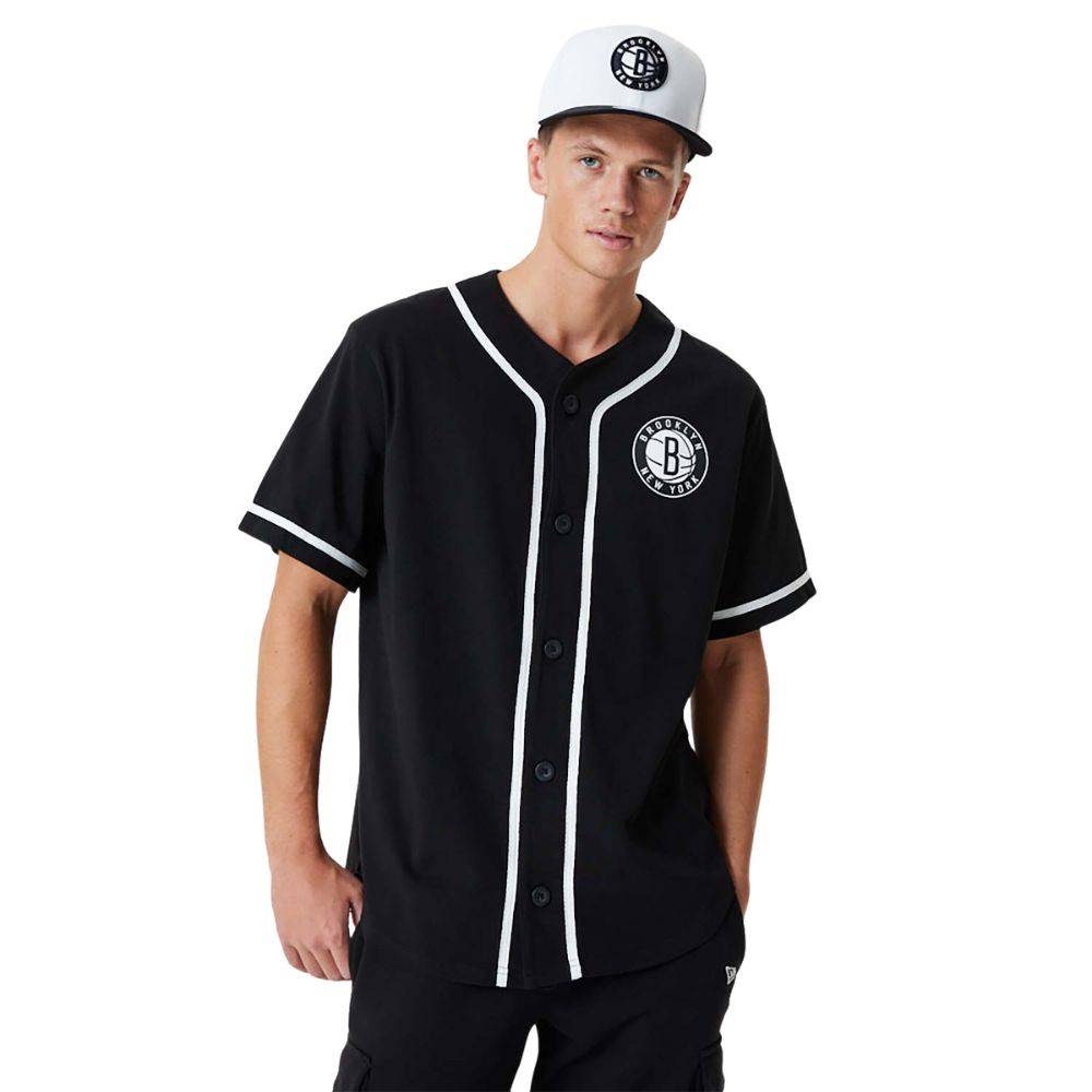 Official New Era Chicago Bulls White Pinstripe Baseball Jersey B124_316  B124_316