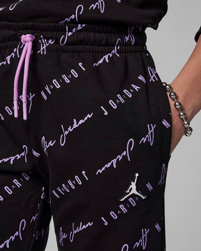 NIKE JORDAN GIRLS ALL-OVER-PRINT PANTS