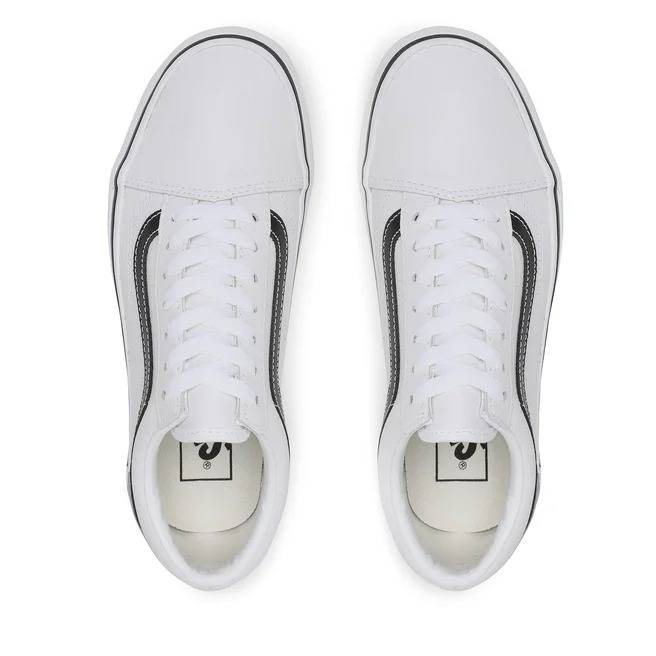 VANS OLD SKOOL STACKFORM LEATHER SHOES