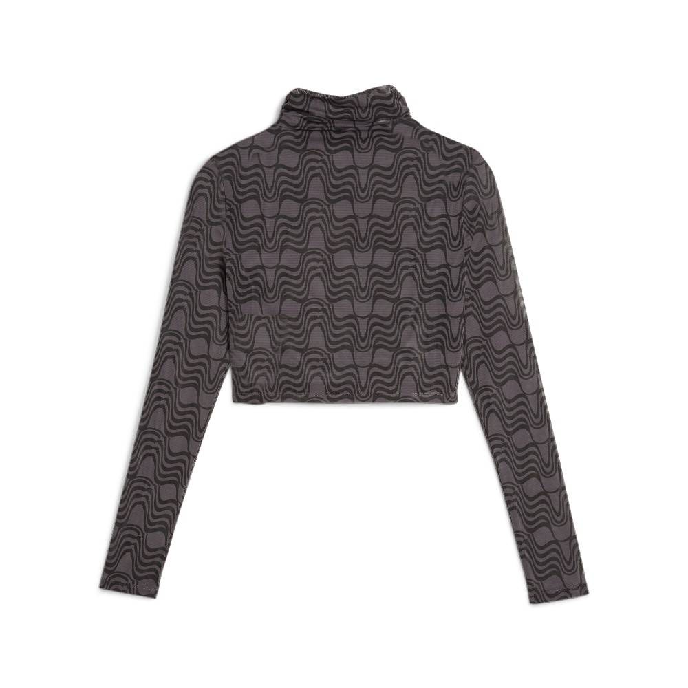 PUMA WINTER RINK SEE THROUGH LONGSLEEVE TOP