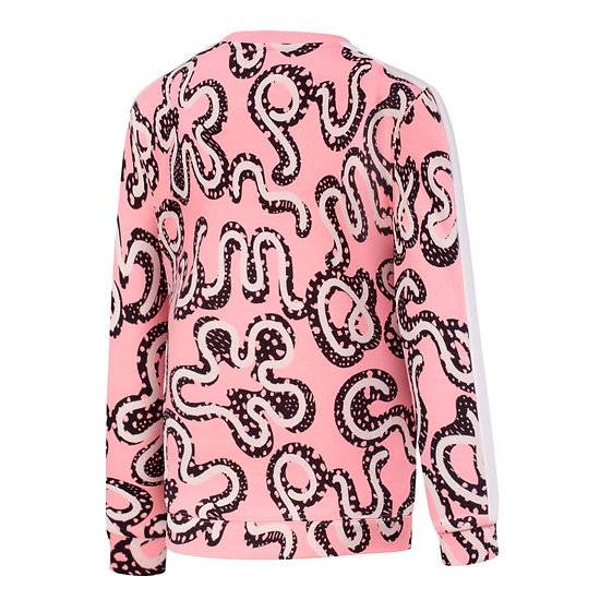 PUMA T7 FLWR ALL-OVER-PRINT FLEECE CREW