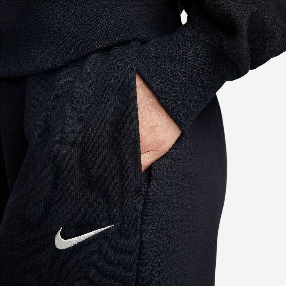 NIKE WOMENS PHOENIX FLEECE 1/2 ZIP CROP SWEATSHIRT