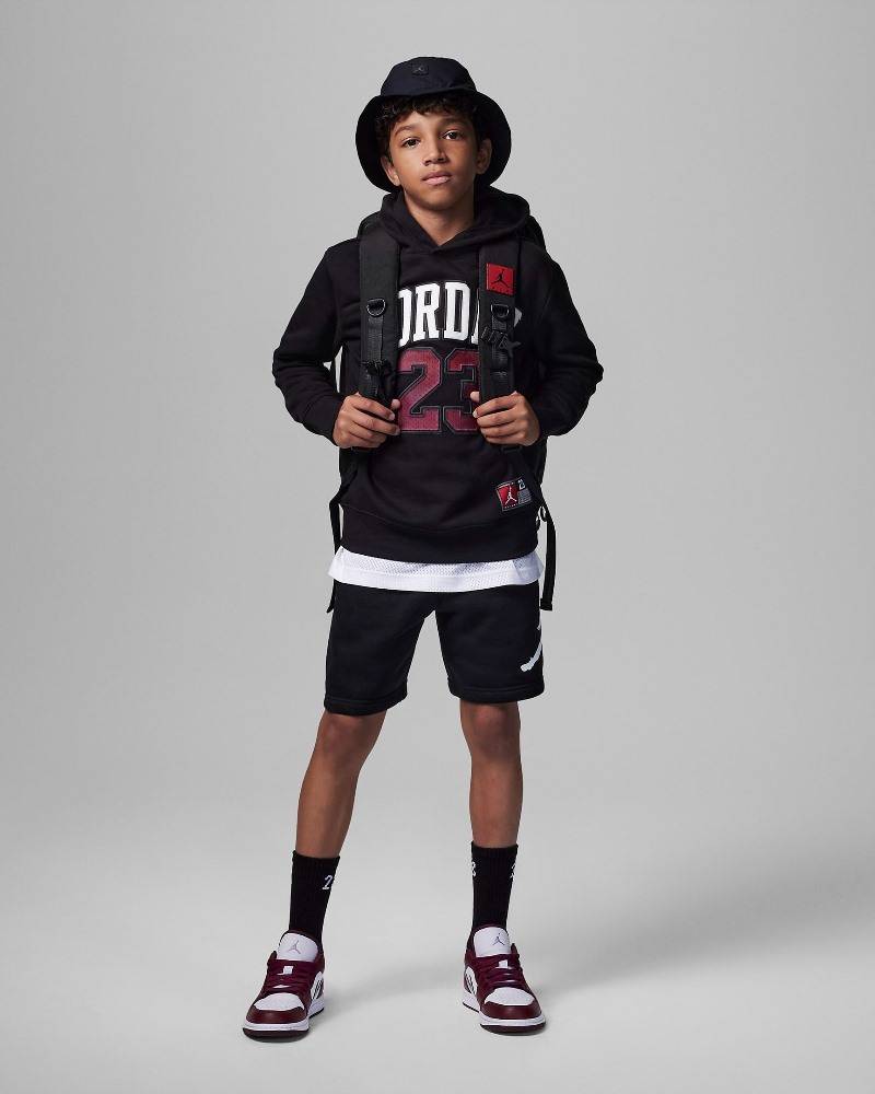 NIKE JORDAN JDB JORDAN HYBRID FLEECE PULLOVER HOODIE