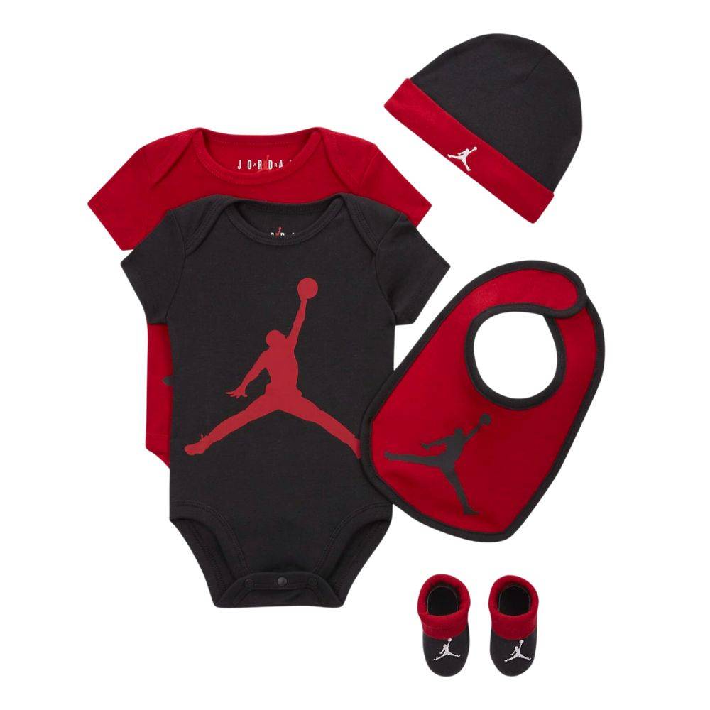 NIKE JORDAN BABY 5-PIECE CORE GIFT SET