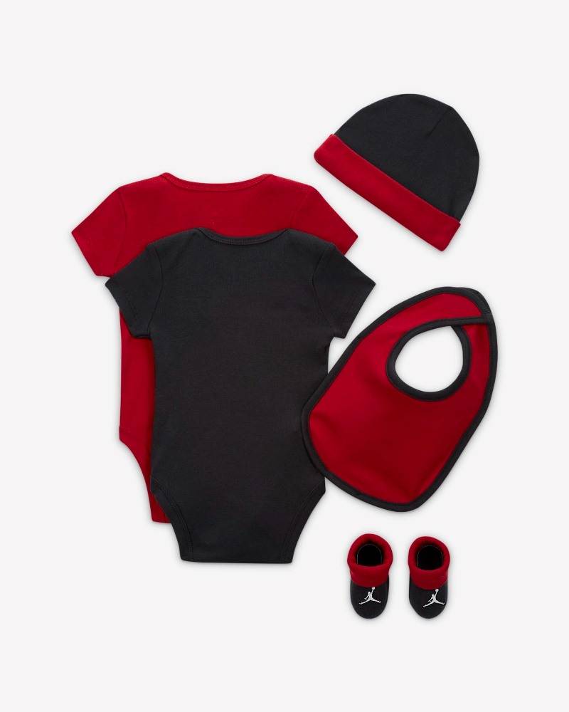 NIKE JORDAN BABY 5-PIECE CORE GIFT SET