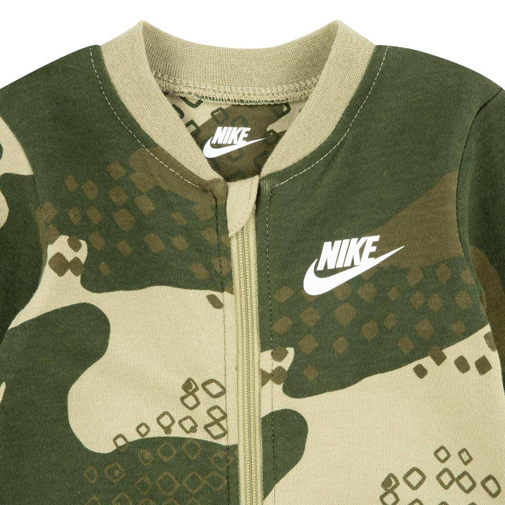 NIKE NSW INFANT BOYS CAMO INTERLOCK COVERALL