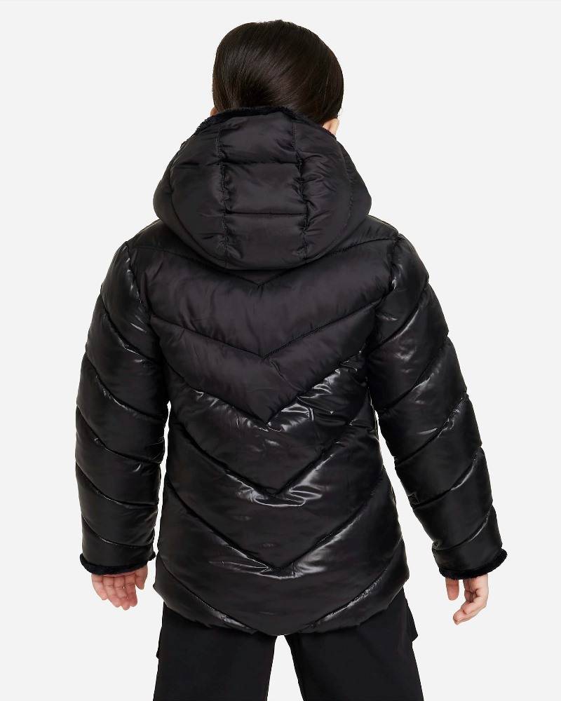 NIKE COLORBLOCK CHEVRON PUFFER JACKET