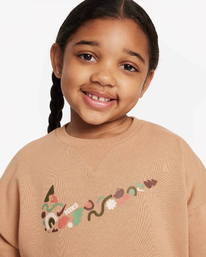 NIKE SPORTSWEAR LITTLE GIRLS PRIMARY PLAY CREW SET