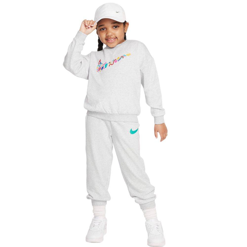 NIKE SPORTSWEAR LITTLE GIRLS PRIMARY PLAY CREW SET