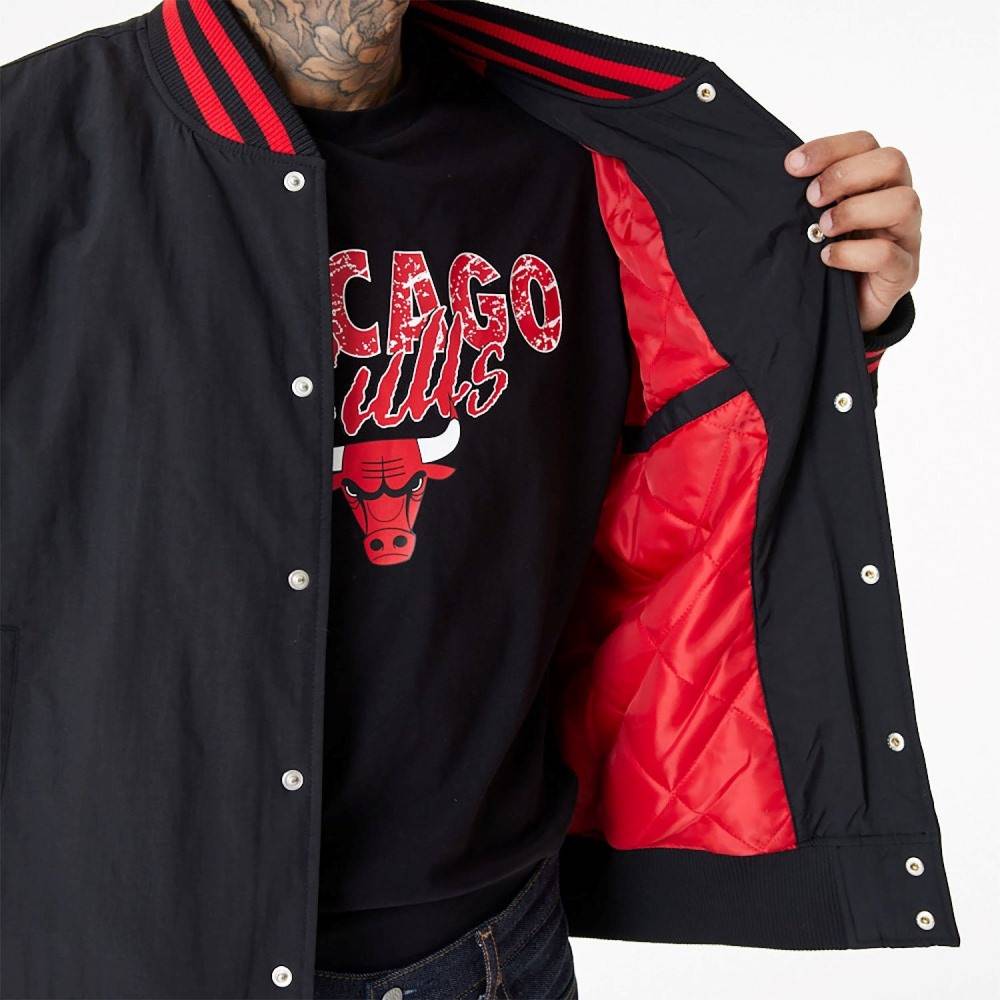 NEW ERA TEAM SCRIPT BP BOMBER JKT CHICAGO BULLS