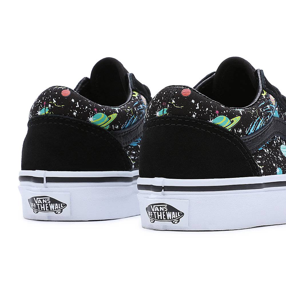 VANS KIDS GLOW IN THE DARK OLD SKOOL SHOES (4-8 YEARS)