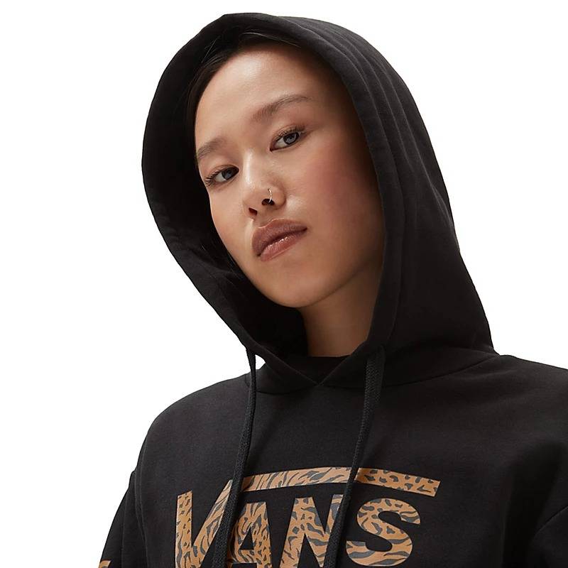 VANS WYLD TANGLE ANIMAL BOYFRIEND FIT SWEATSHIRT