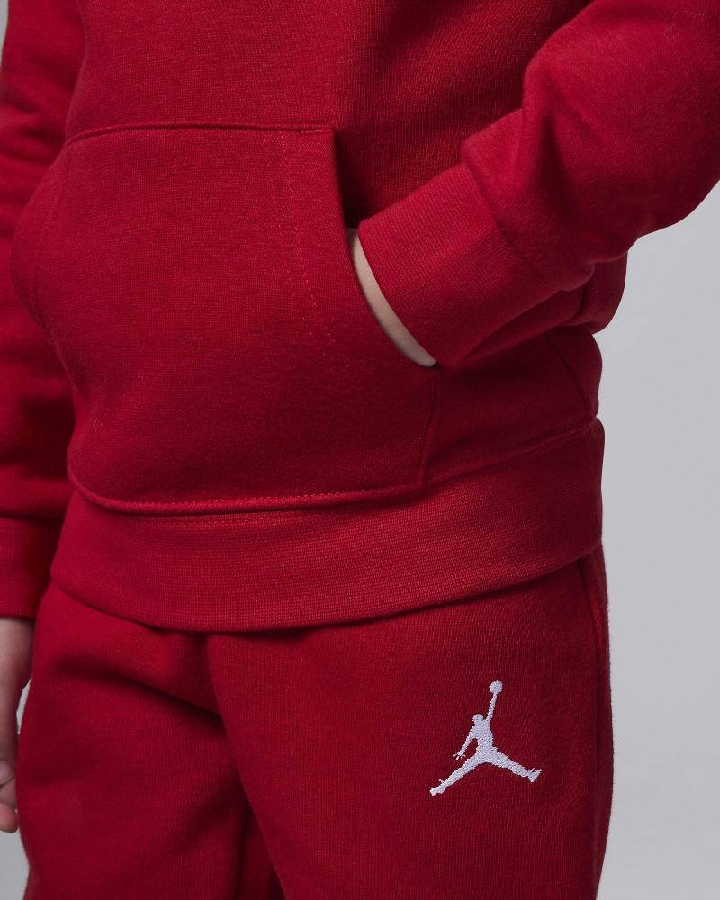 NIKE JORDAN INFANT MJ ESSENTIALS FLEECE PULLOVER SET