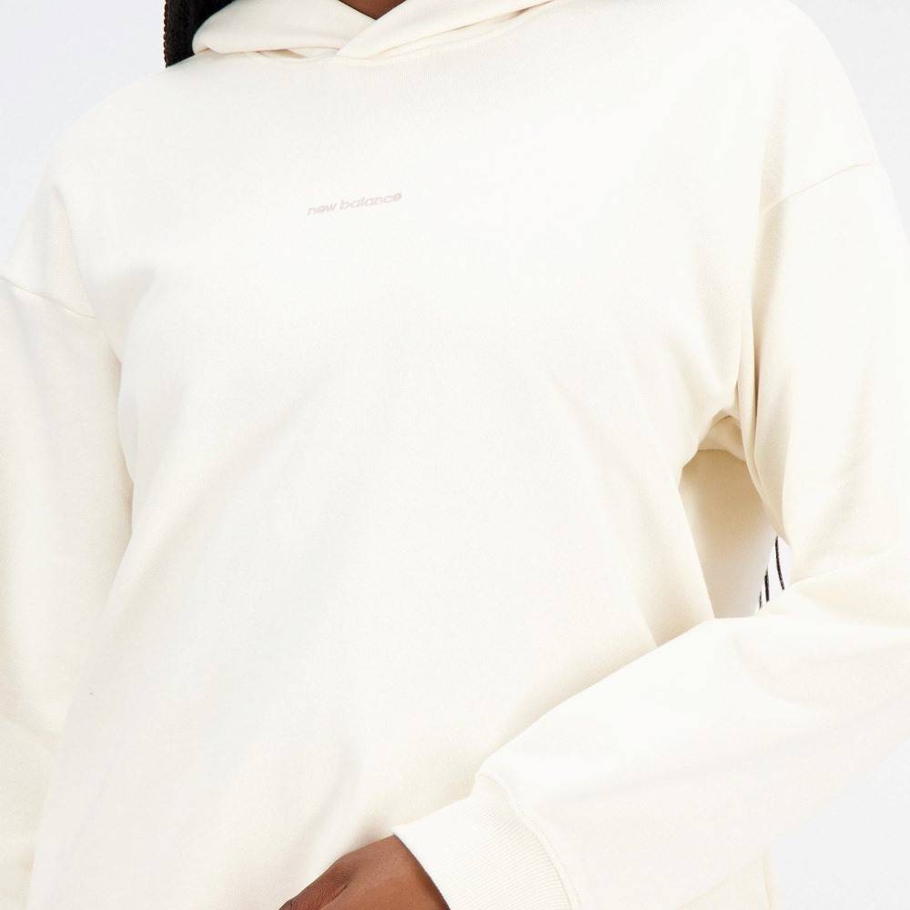 NEW BALANCE WOMENS ATHLETIC LINEAR HOODIE