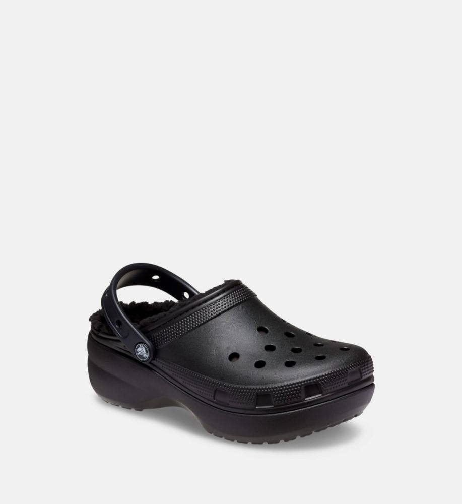 CROCS CLASSIC PLATFORM LINED CLOG W