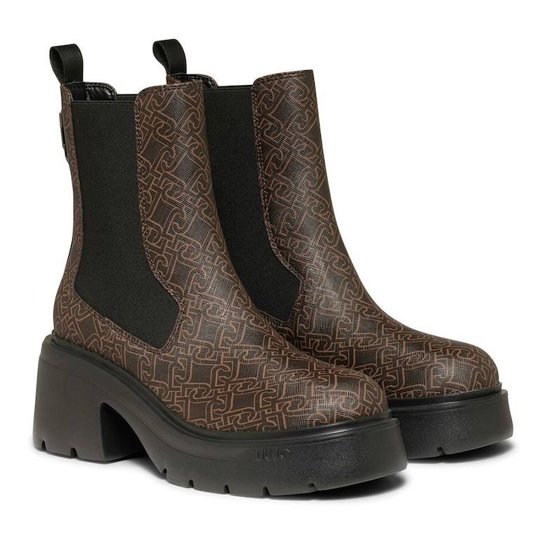 LIU JO CARRIE 19 - ANKLE BOOT PRINTED SAFFIANO