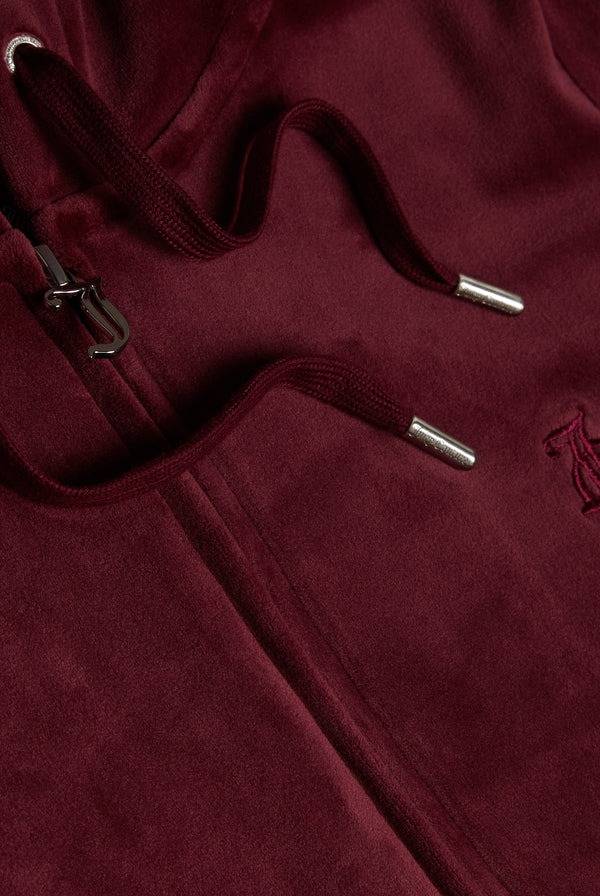 JUICY COUTURE CLASSIC VELOUR ROBERTSON TALL HOODIE