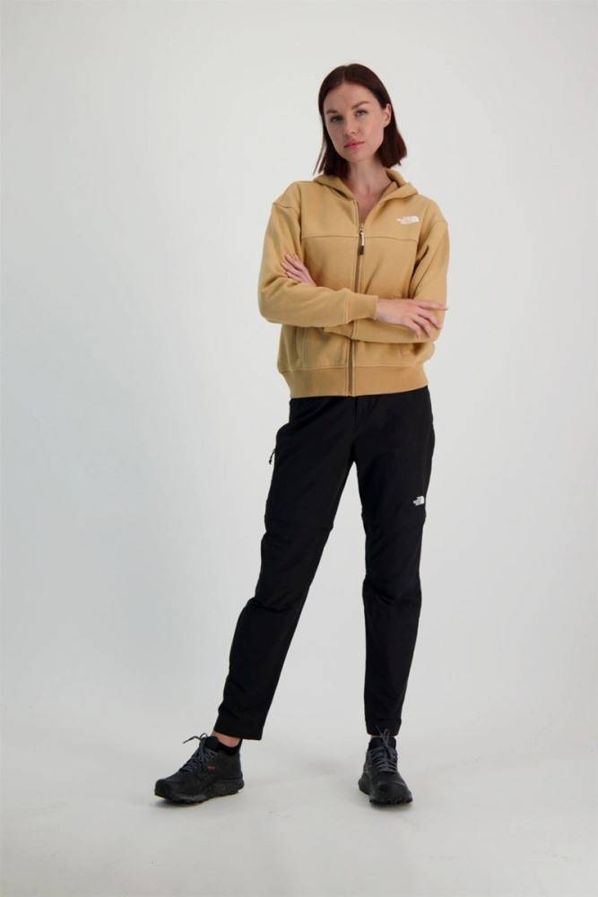 THE NORTH FACE WOMENS ESSENTIAL FULL ZIP HOODIE