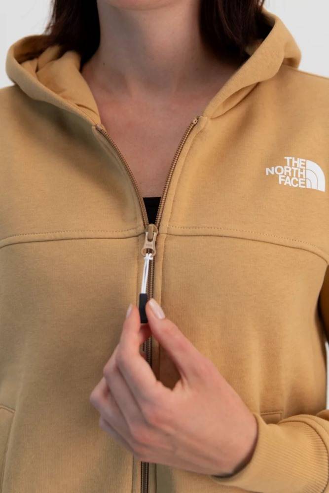 THE NORTH FACE WOMENS ESSENTIAL FULL ZIP HOODIE