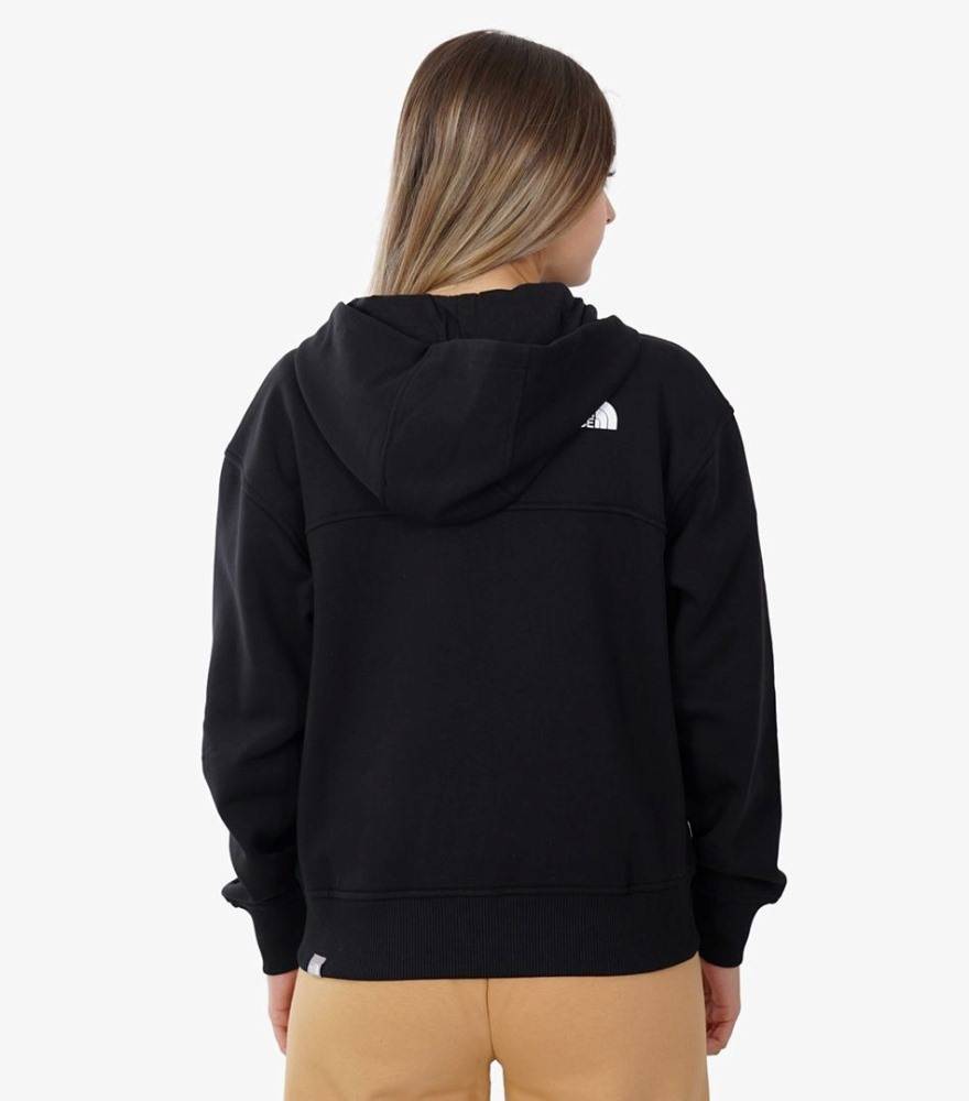 THE NORTH FACE WOMENS ESSENTIAL FULL ZIP HOODIE