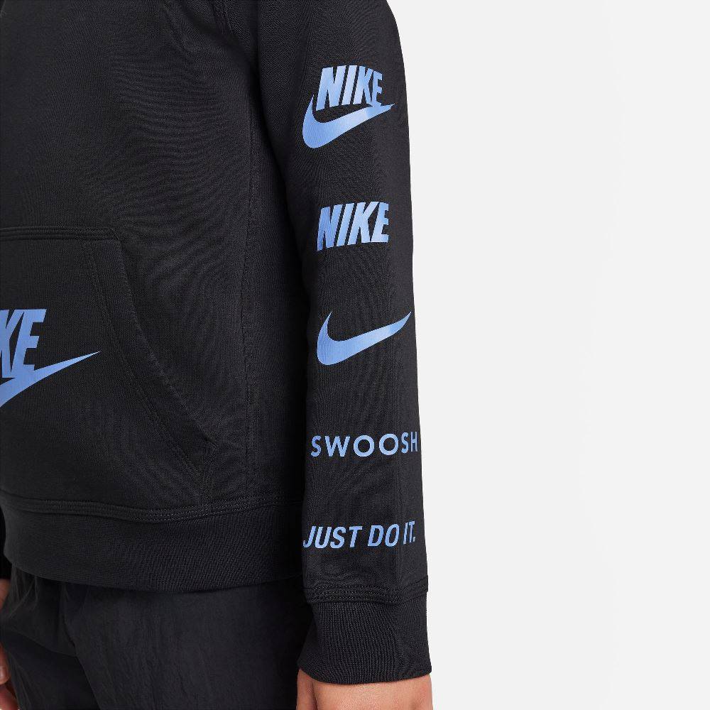 NIKE BOYS SPORTSWEAR STANDARD ISSUE FLEECE HOODIE