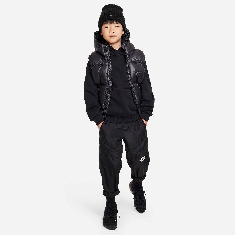 NIKE KIDS THERMA-FIR REBEL LOOSE HOODED VEST