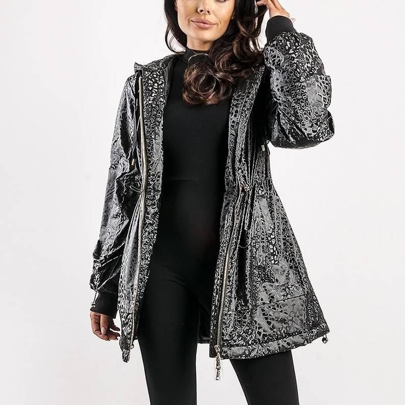 LIU JO SHINY LONGLINE JACKET