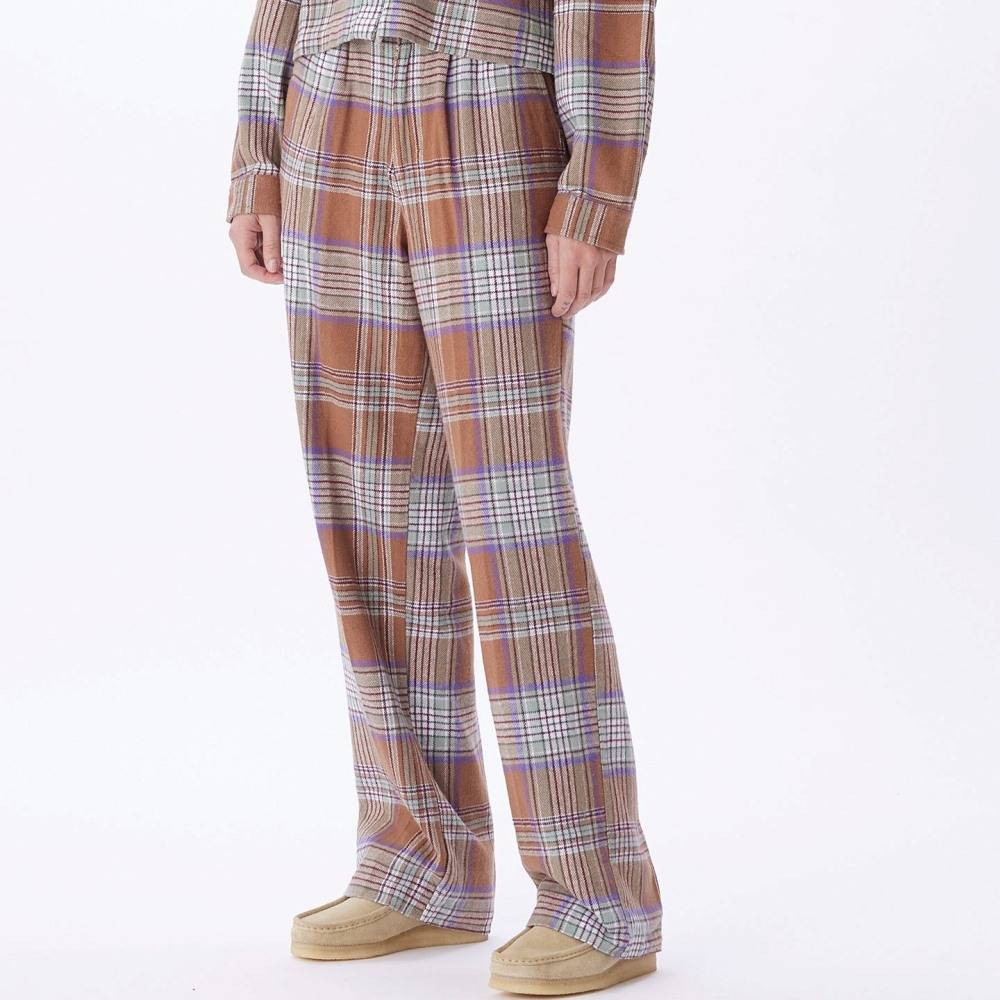 OBEY MAX PLAID PANT