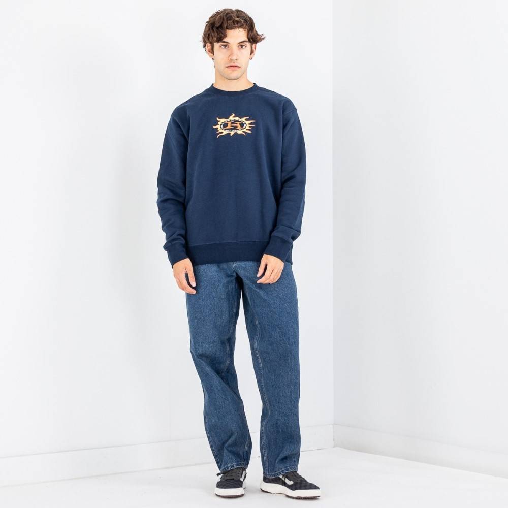 HUF FIRE CREWNECK