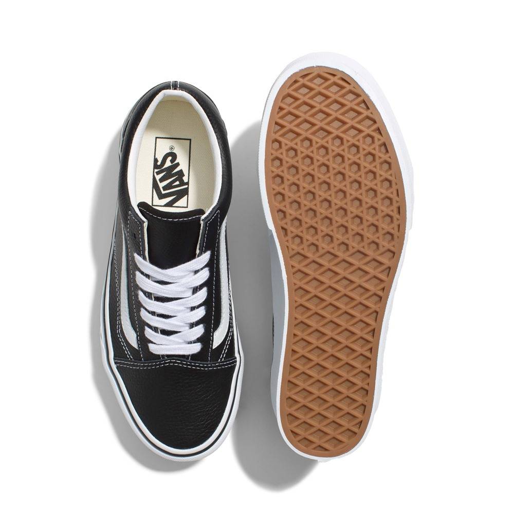 VANS OLD SKOOL STACKFORM LEATHER SHOES