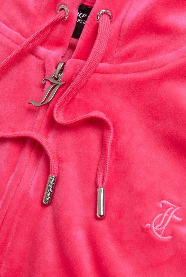 JUICY COUTURE CLASSIC VELOUR ROBERTSON TALL HOODIE