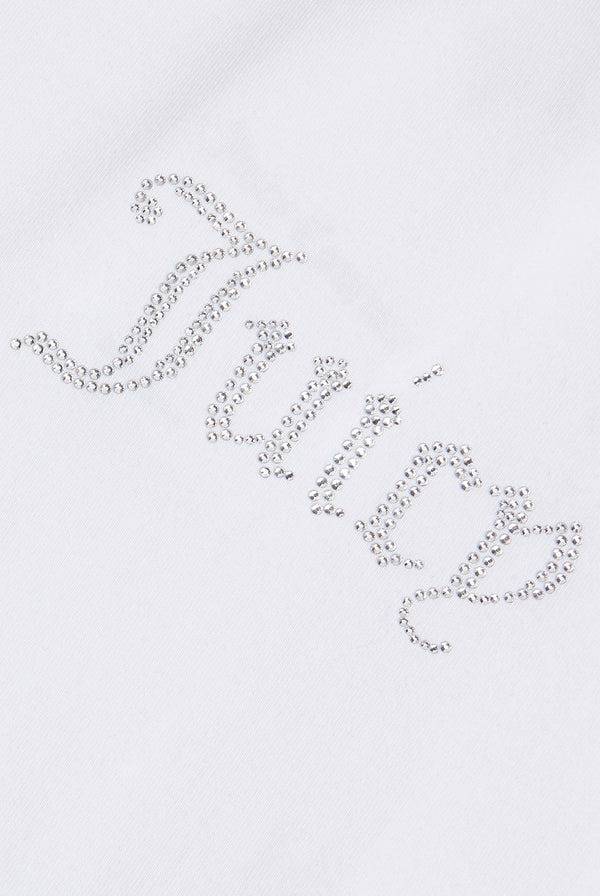 JUICY COUTURE VIRGO DIAMANTE ROLL NECK TOP