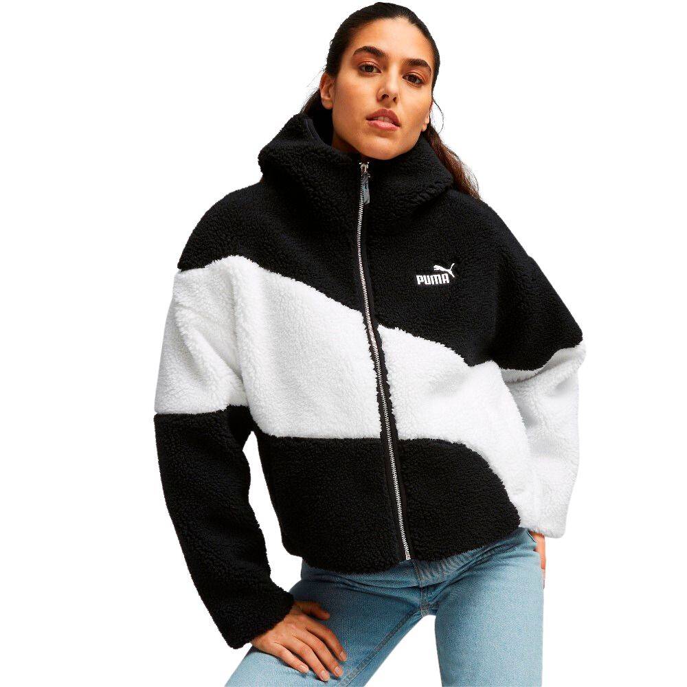 Puma sherpa clearance hoodie womens