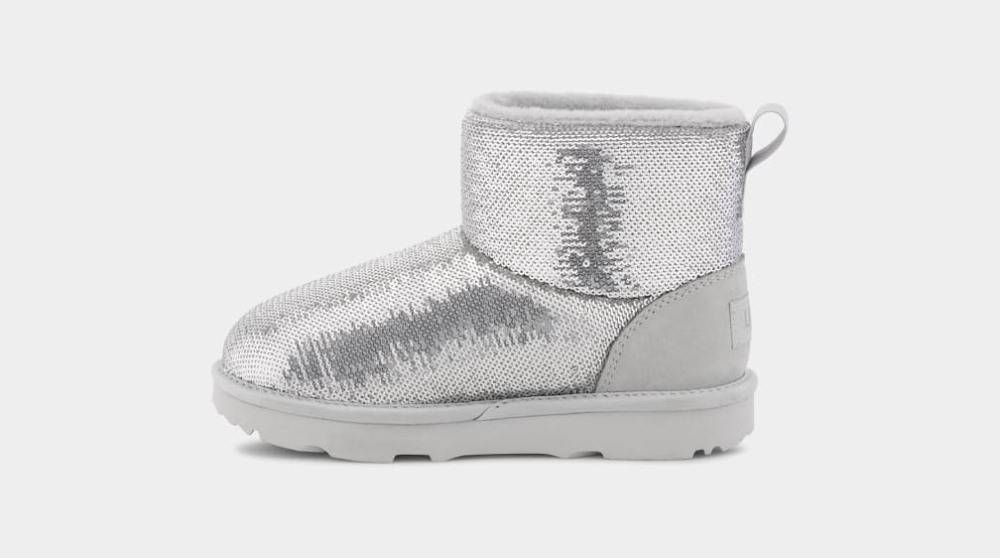 UGG CLASSIC MINI MIRROR BALL KIDS BOOT