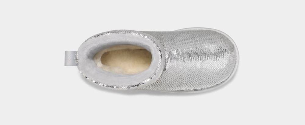 UGG CLASSIC MINI MIRROR BALL KIDS BOOT