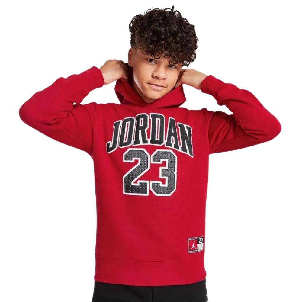 NIKE JORDAN JDB JORDAN HYBRID FLEECE PULLOVER HOODIE