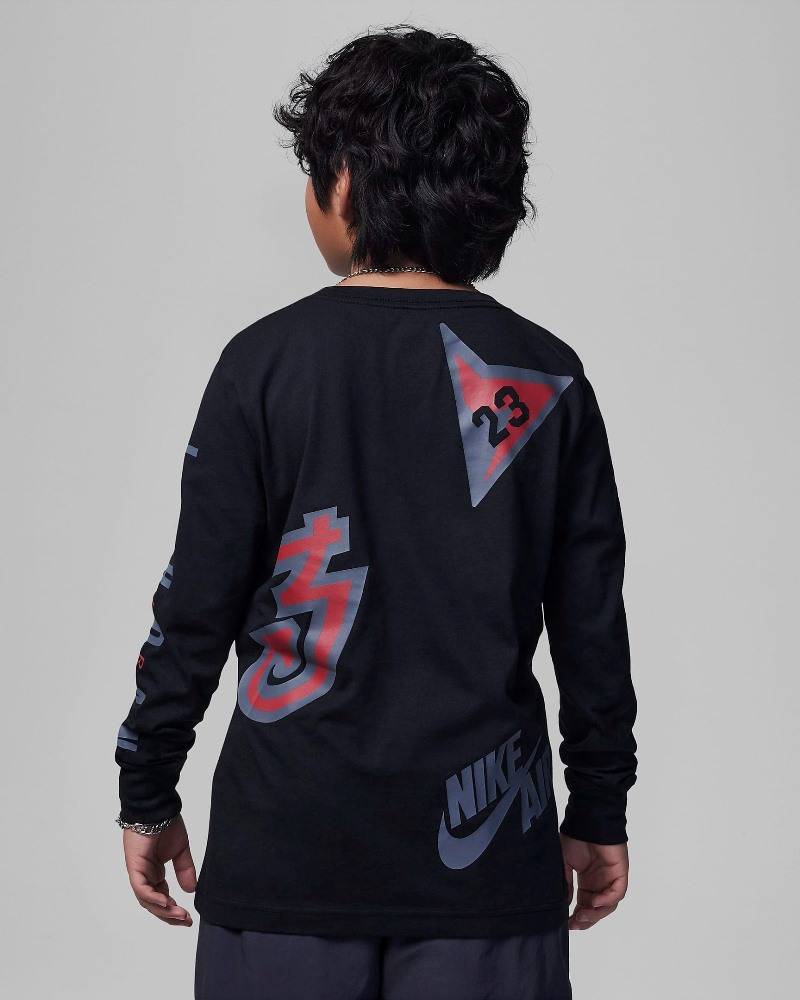 NIKE JORDAN ALL OVER RETRO L/S TEE